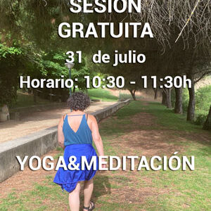 sesion Yoga Meditacion gratis tienda